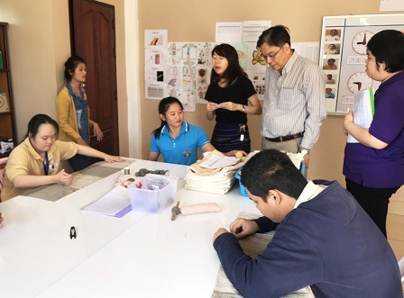 Visit to the Asian Development for Disabled Persons (ADDP) with the assistance of Ms. Emi Nakano (Project Coordinator for Intellectual Disability Project, ADDP)