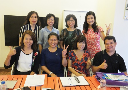 Meeting with officers and members of the Vietnam Autism Network