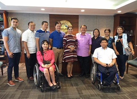 Courtesy call to the Mandaluyong City municipality officials