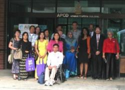 Third Residency Program for the Institute on Disability and Public Policy (IDPP) for the ASEAN Region, 16 August 2013  