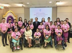 Study Tour of the Lao Disabled Women Development Center to APCD, Bangkok, Thailand, 14 August 2018