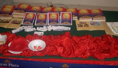 Danishkadah's books on display during the launching ceremony