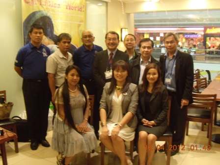 The Representatives of Brunei, Thailand and APCD
