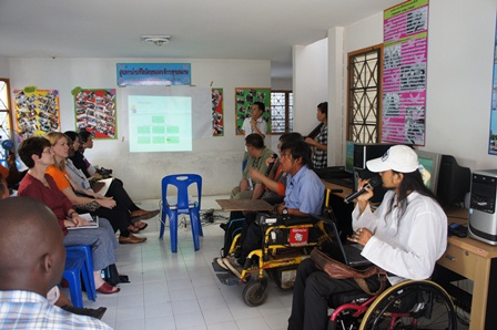 Visiting the Phutthamonthon Self-help Group in NakornPathom Province 