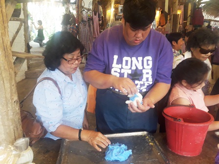 Capacity building workshop on candle-making as a follow-up of the Third Country Training Programme (TCTP) 2018 at Baan Hom Tien