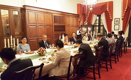 Dinner hosted by H.E. Mr. Jukr Boon Long