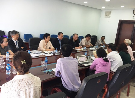 Meeting with the Department of Labour, Invalids and Social Affairs of Da Nang, Vietnam, MOLISA, and Da Nang People Committee