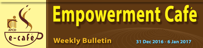 Empowerment Cafe Weekly Bulletin 31 December 2016-6 January 2017