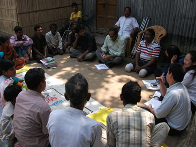 Regular Meeting on income generation by members