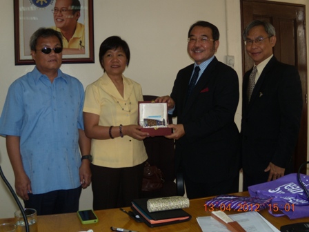 Courtesy visit to the National Council on Disability Affairs of the Philippines