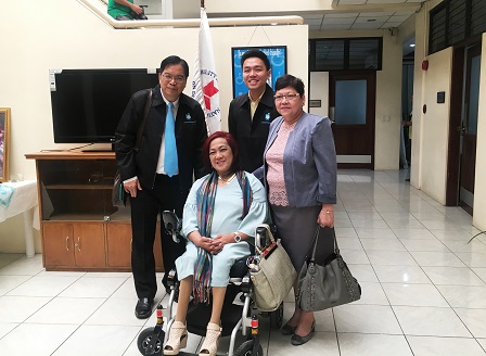 Photo with Undersecretary Florita Villar (Policy and Plans Group and SOMSWD Focal Point in the Philippines) and Ms. Carmen Zubiaga-Reyes (Officer-in-Charge, NCDA)