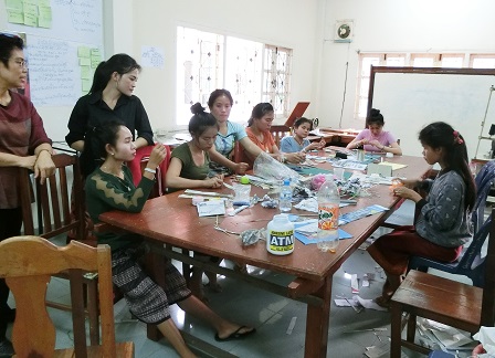 Visiting the Lao Disabled Women's Development Center (LDWDC) in Vientiane