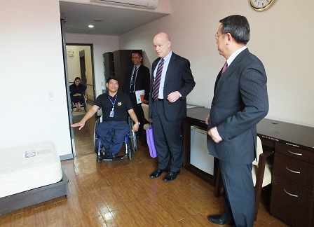 Tour of APCD Training Building's fully accessible accommodations
