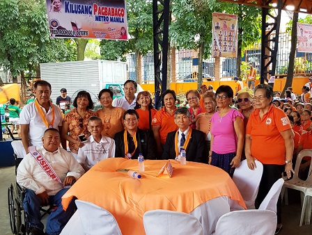 Group photo at the State of Barangay Address (SOBA) hosted by the local government led by Barangay Captain Ms. Dolores Pacho Asistio
