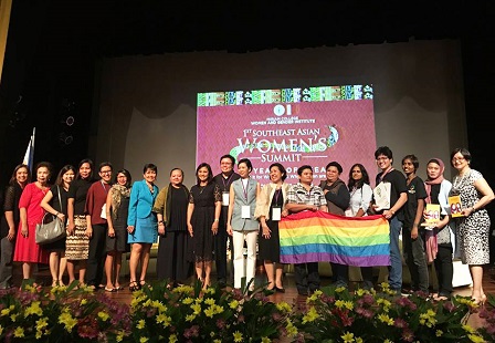 Photo of honored guests and speakers at the Southeast Asian Women's Summit