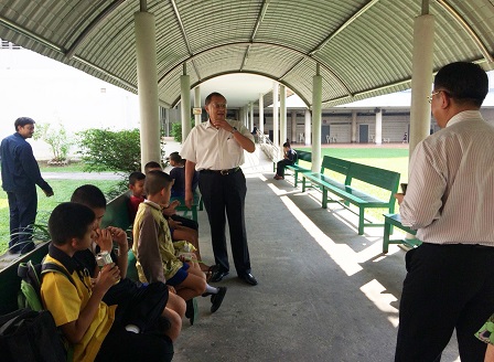 A tour of the school premises