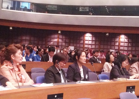 Local and international participants attending the event