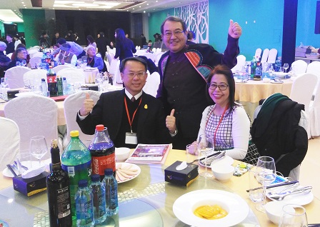 APCD Executive Director Mr. Piroon Laismit and APCD Executive Board member and advisor Mr. Akiie Ninomiya with ASEAN Autism Network chairperson Ms. Dang Koe