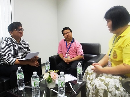 APCD Autism Expert Ms. Supaanong Panyasirimongkol sharing her work experiences as a person with disability