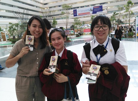 Students enjoying promotions from 60+ Plus Chocolatier by MarkRin