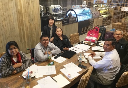 Meeting of key members of the CBID AP Network on 1 July 2019 at the Holiday Inn Hotel