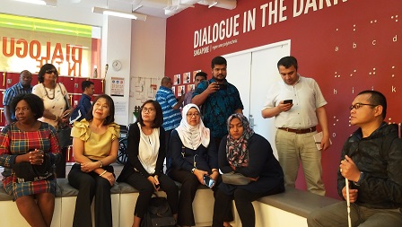 Dialogue in the Dark experience for participants leading to changed mindsets that encourage and promote an inclusive society