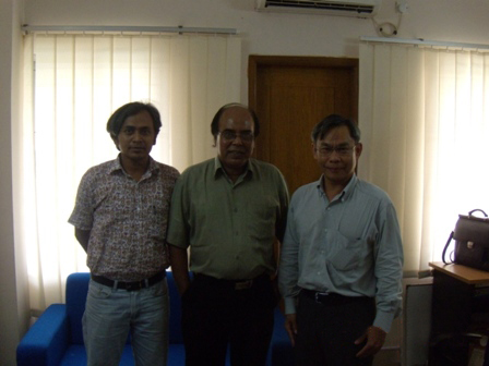Sharing the Progress on CBR Movement with Mr. Noman Khan, Dr. Anisuzzaman at CDD, Bangladesh
