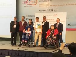 APCD Takes Part in the 15th International Conference on Mobility and Transport for Elderly and Disabled Persons, (TRANSED 2018), Taipei, Taiwan, 12-15 November 2018