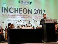 UNESCAP High-level Intergovernmental Meeting, Republic of Korea, 29 October-2 November 2012 