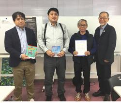 APCD visits office of the Co-Innovation Laboratory (COIL) to seek collaboration for organizing the “Japan-ASEAN Exchange on Autism Sport for Tomorrow 2020” on 6th December 2019, Tokyo, Japan 