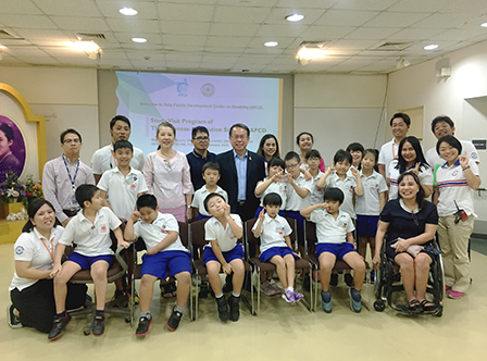 APCD Conducted Bakery Workshop for Students with Special Needs from Thai-Japanese Association School (TJAS) on 14 February 2020, Bangkok, Thailand