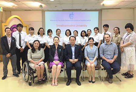 Study Visit of Students and Lecturers from the Faculty of Education,Srinakharinwirot University and University of Vienna at APCD, 19 November 2019, Bangkok, Thailand