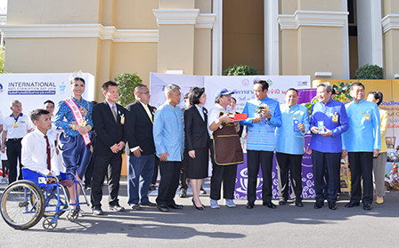 The Ministry of Social Development and Human Security promotes the International Day of People with Disabilities at the Government House, 3 December 2019, Bangkok, Thailand.