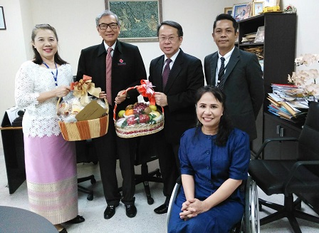 Courtesy Visit to APCD Executive Board Chairman H.E. Dr. Tej Bunnag, Bangkok, Thailand, 26 December 2017