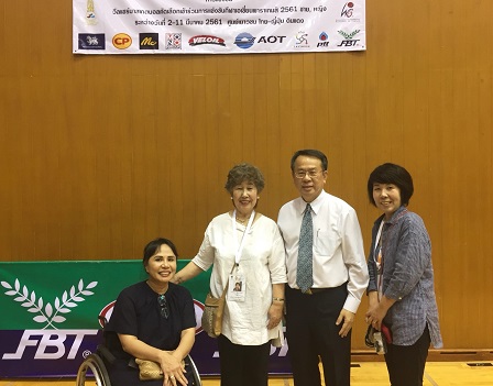 Visit and Observation of the 2018 Asian Para Games Wheelchair Basketball Men and Women Qualifying Tournament, Bangkok, Thailand, 7 March 2018