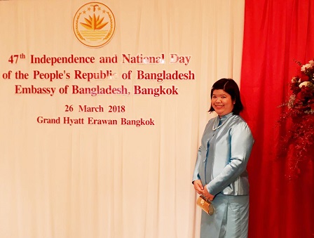 APCD Participation at the 47th Independence and National Day Anniversary of Bangladesh, Bangkok, Thailand, 26 March 2018