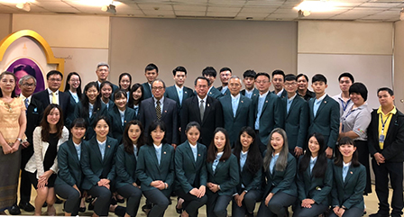 Taiwanese University Students Exchange Program  at  APCD on 26 August 2019
