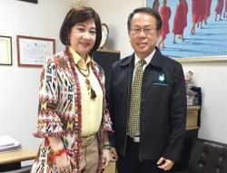Member of Parliament Ms. Anusaree Tubsuwan Visits APCD, Bangkok, Thailand, 9 July 2019