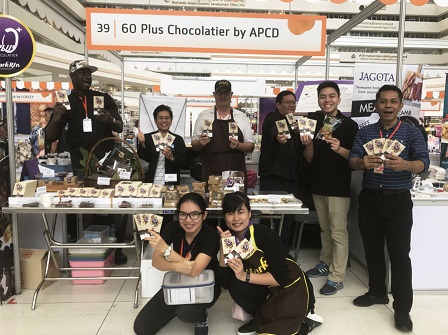 APCD's 60+ Plus Chocolatier by MarkRin at CAT Market 4.0, Nonthaburi, Thailand, 11-12 September 2018