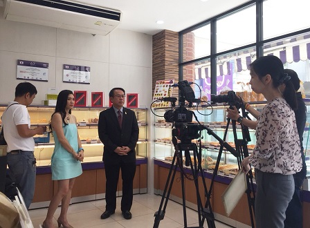 Thai TV Channel 36 Features APCD's 60+ Plus Bakery & Cafe Project, Bangkok, Thailand, 4 October 2018