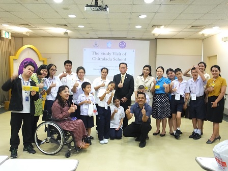 Study Visit of Chitralada School Faculty and Students, Bangkok, Thailand, 10 September 2018
