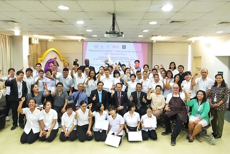 APCD's 60+ Plus Bakery & Cafe and 60+ Plus Chocolatier by MarkRin 'Certificate Ceremony and Closing Session of Skills Development Training for Persons with Disabilities: Employability in Food Business 2018', Bangkok, Thailand, 26 September 2018