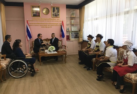 APCD Courtesy Call and Farewell Greeting to Outgoing Director General of Department of Empowerment of Persons with Disabilities (DEP), 27 September 2018