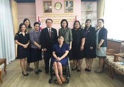 Courtesy Call to Department of Empowerment of Persons with Disabilities (DEP) and Support for 'Innovative for Blind' Event, Bangkok, Thailand, 25 March 2019