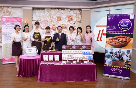 APCD's 60+ Plus Chocolate Products and Cafe Featured on Thai TV Channel 3, Bangkok, Thailand, 13 February 2019