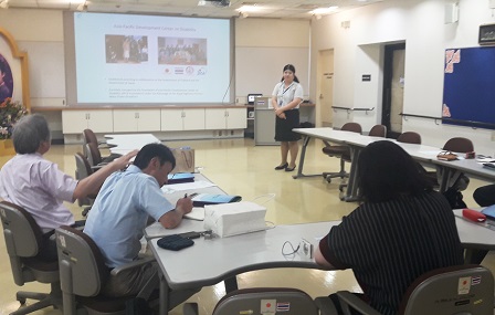 Study Visit of Kobe Seirei Social Service Community, Bangkok, Thailand, 24 November 2017