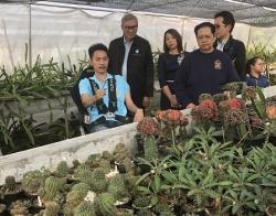 Visit and Meeting Nakhon Pathom Center for Independent Living and Farm-D's Cactus Learning Center, Nakhon Pathom, 14 December 2018