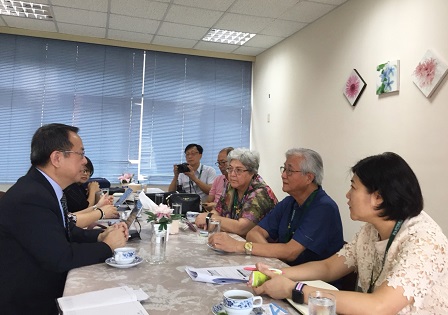 Courtesy Visit of Rehabilitation International (RI) Global Officials and Representatives, Bangkok, Thailand, 29 August 2018