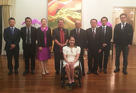 Dinner in Honor of APCD Executives by Japanese Ambassador H.E. Mr. Shiro Sadoshima, Bangkok, Thailand, 8 December 2017