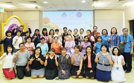 Field Visit of Sethsatian School for the Deaf Teachers to 60 Plus+ Bakery & Cafe, Bangkok, Thailand, 22 February 2018